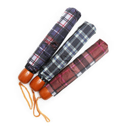 Small Tartan Umbrella (Assorted)