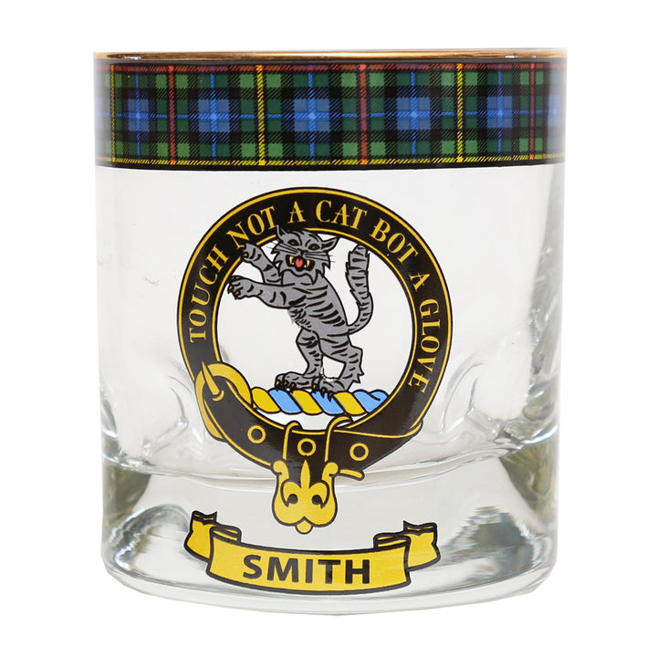 Clan Crest Whisky Glass - Smith