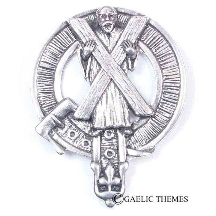 Clan Crest Cap Badge - St. Andrews