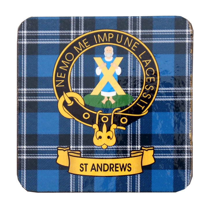 Clan Crest Drink Coaster - St. Andrews