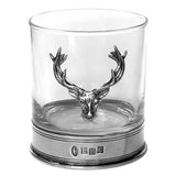 Stag Pewter Whisky Glass