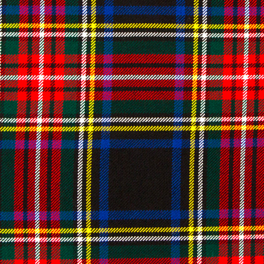 Stewart Black Modern Tartan