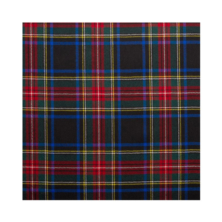 Tartan County Cap - Stewart Black Modern