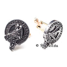Clan Crest Cufflinks - Stewart Back