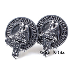 Clan Crest Cufflinks - Stewart