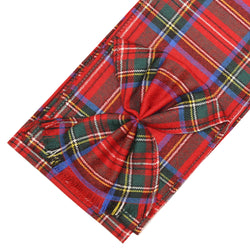 Mini Tartan Sash with Rosette - Stewart Royal Modern