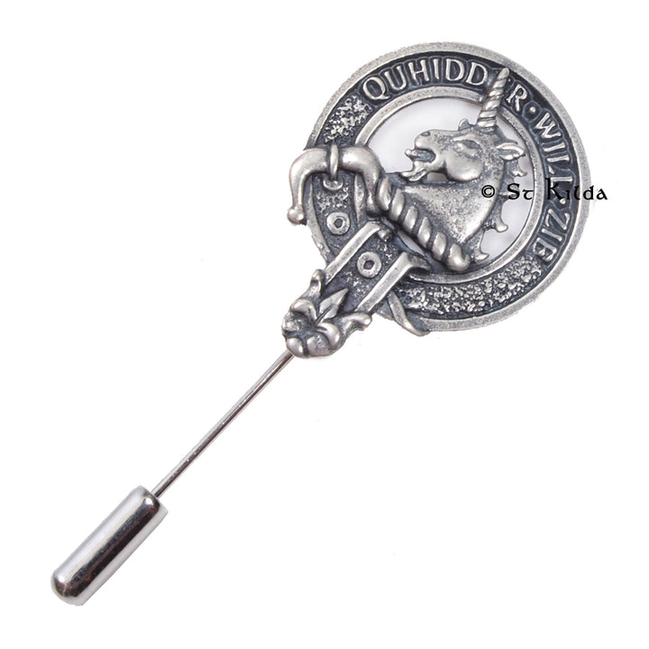 Clan Crest Lapel Pin - Stewart of Appin