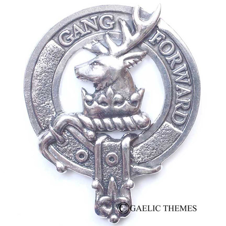 Clan Crest Cap Badge - Stirling