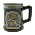 Stoneware Mug - Rampant Lion Black