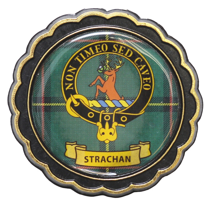 Clan Crest Fridge Magnet - Strachan