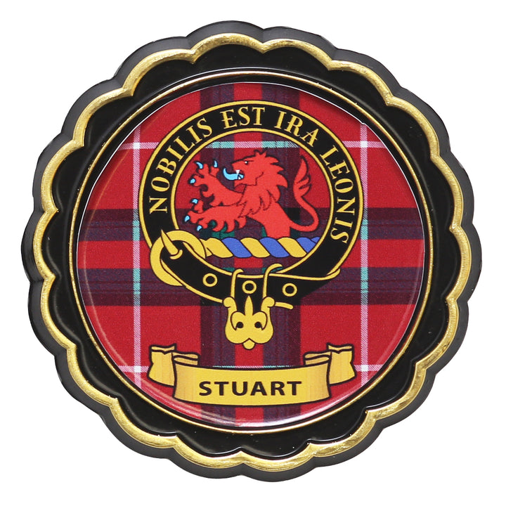 Clan Crest Fridge Magnet - Stuart
