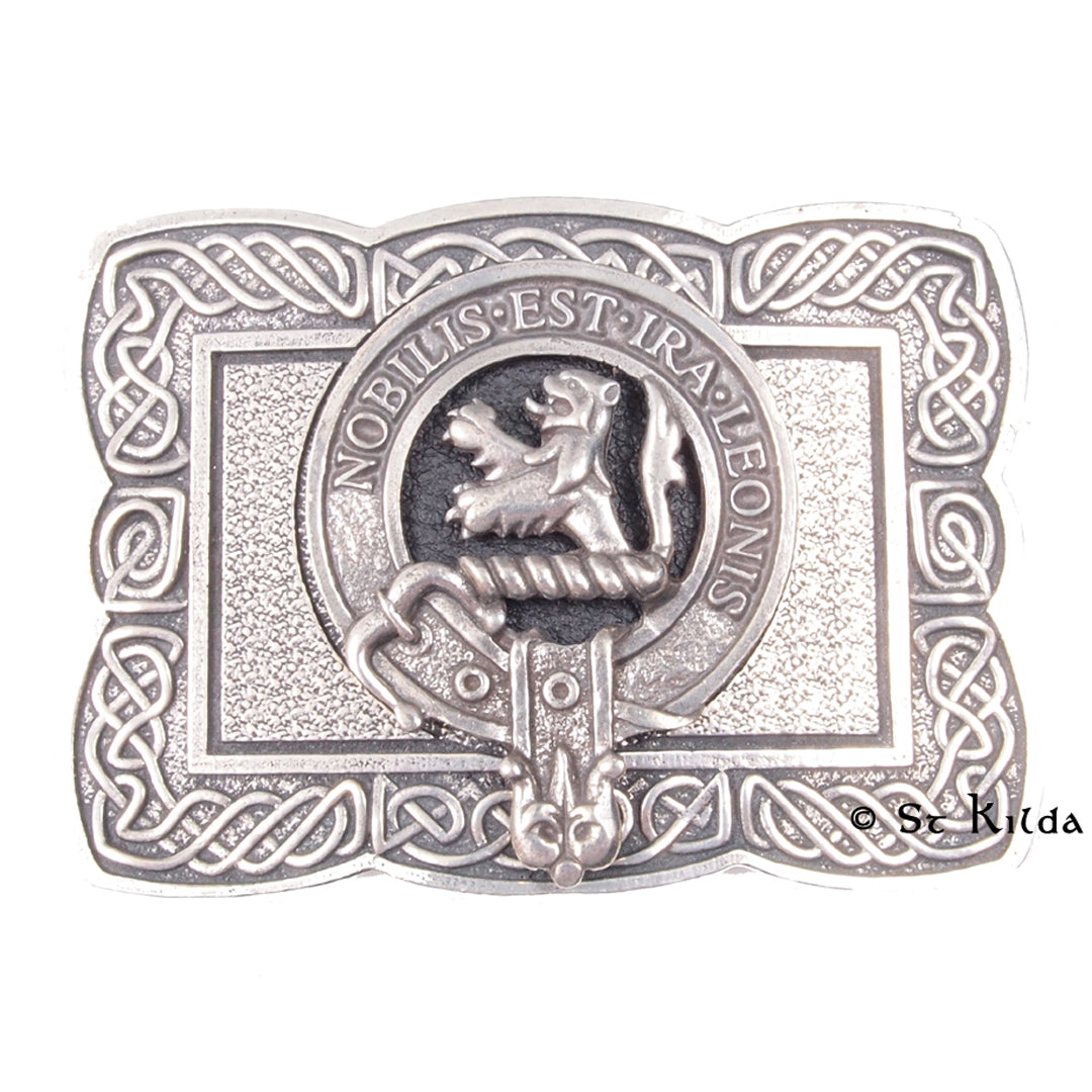 Clan Crest Belt Buckle - Stuart of Bute