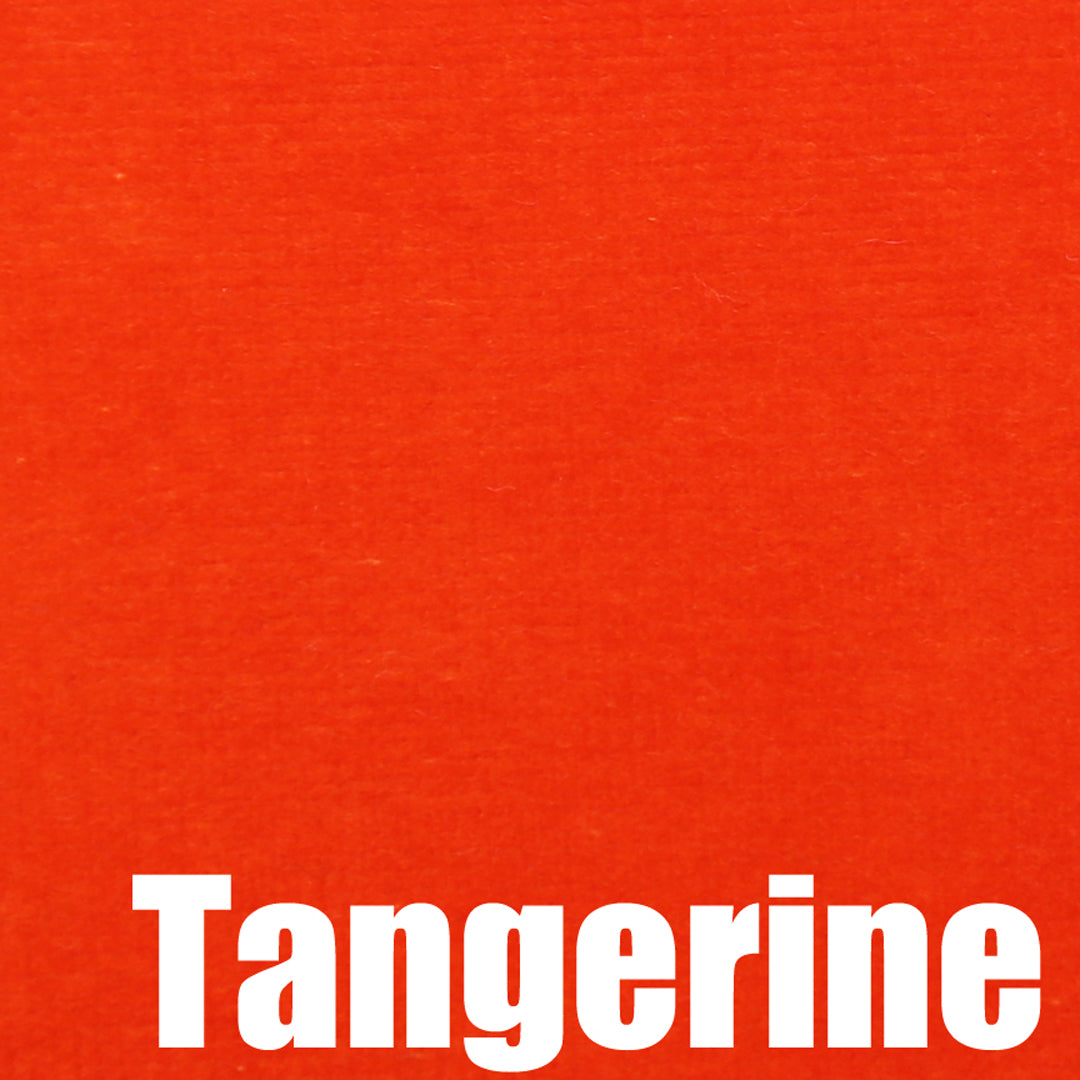 Tangerine Matching Velvet