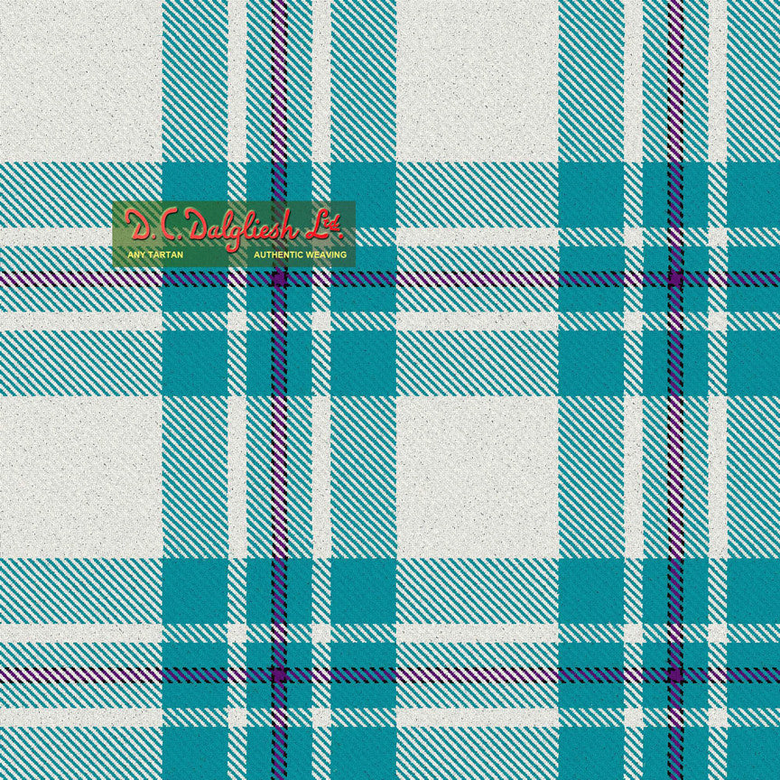 Tartan - Dress MacGregor Turquoise