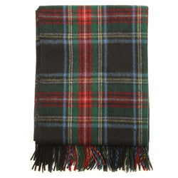 Tartan Blanket - Stewart Black