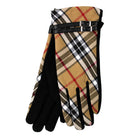 Tartan Gloves - Thomson Camel