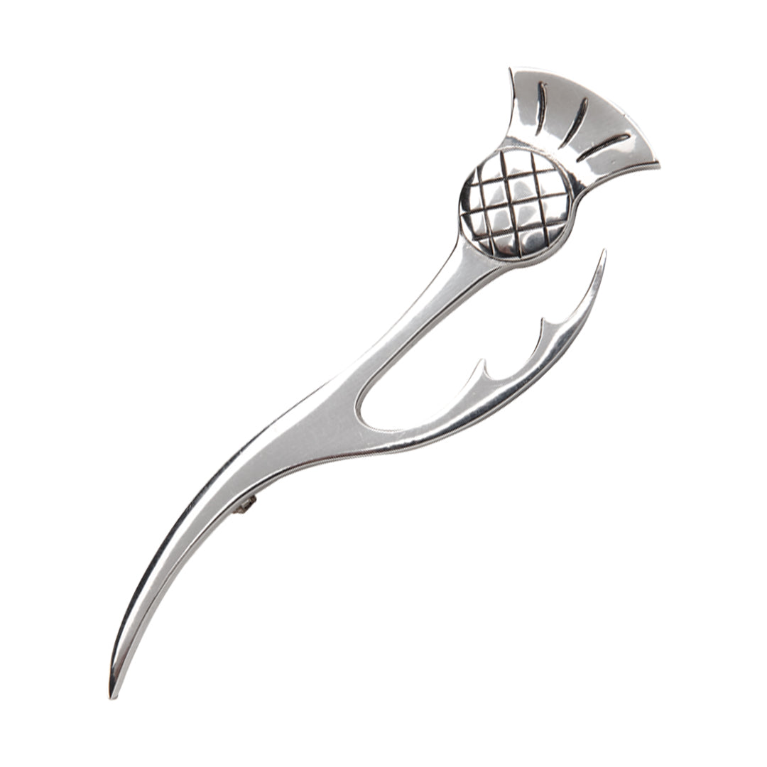 Thistle Leaf Kilt Pin