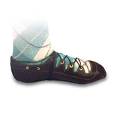 ToeandHeel GOLD (open toe) Highland Dance Shoes Side