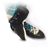 ToeandHeel GOLD (open toe) Highland Dance Shoes Third Position