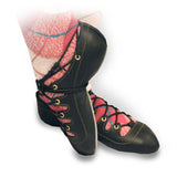 ToeandHeel GOLD (traditional) Highland Dance Shoes Third Position