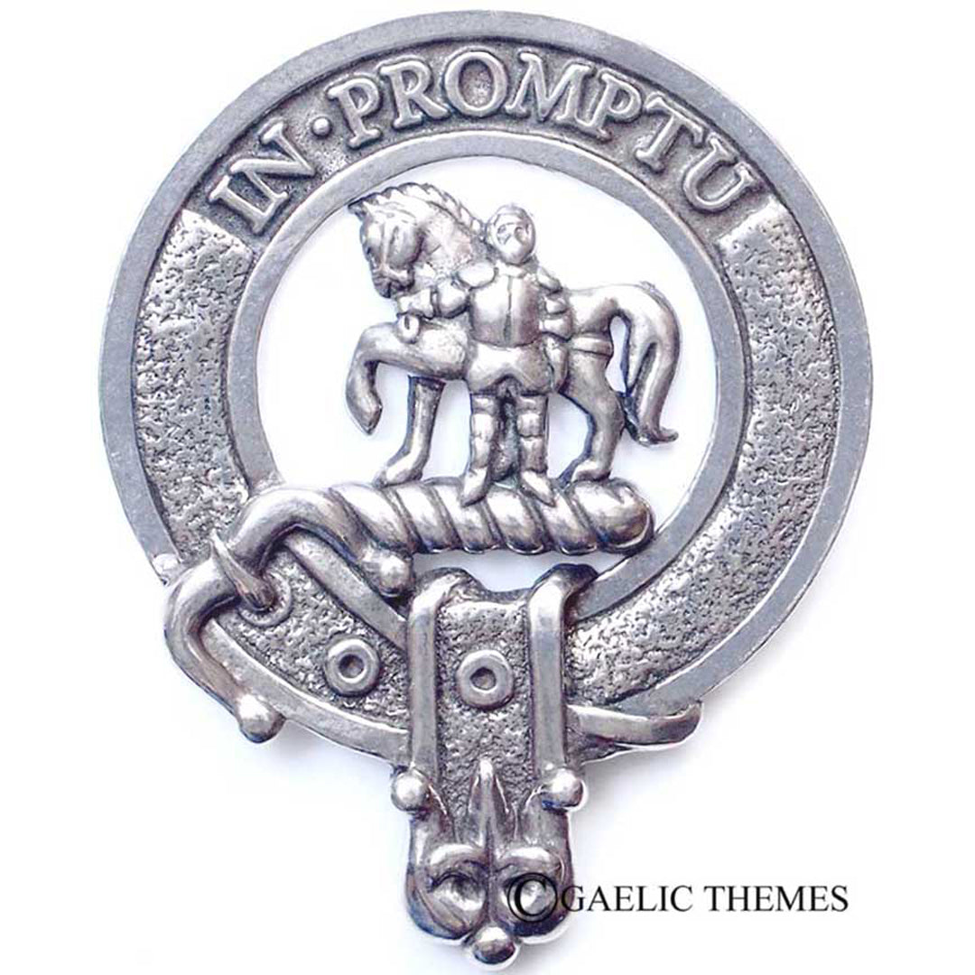 Clan Crest Cap Badge - Trotter