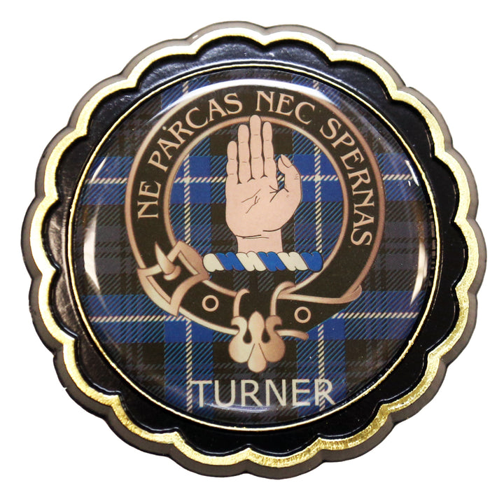 Clan Crest Fridge Magnet - Turner