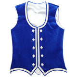 Velvet - Royal Blue Highland Vest