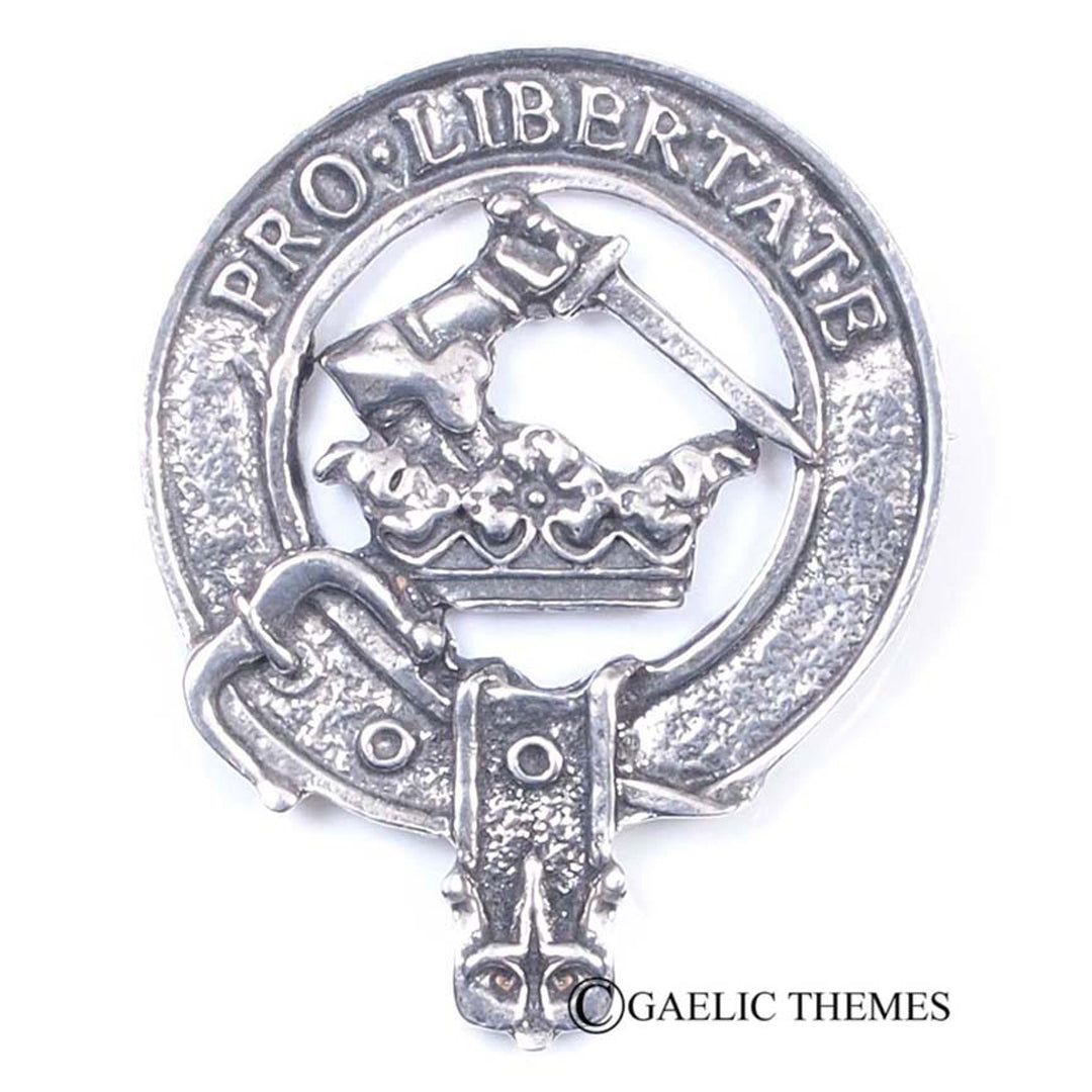 Clan Crest Cap Badge - Wallace