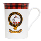 Clan Crest China Mug - Wallace