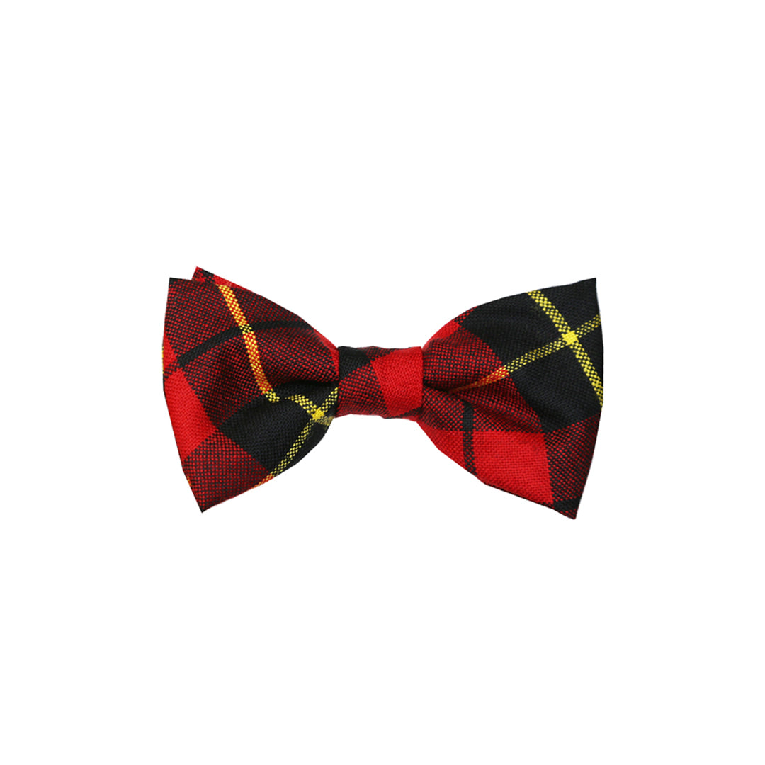 Boy's Tartan Bow Tie - Wallace Modern