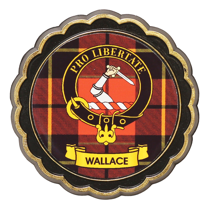 Clan Crest Fridge Magnet - Wallace
