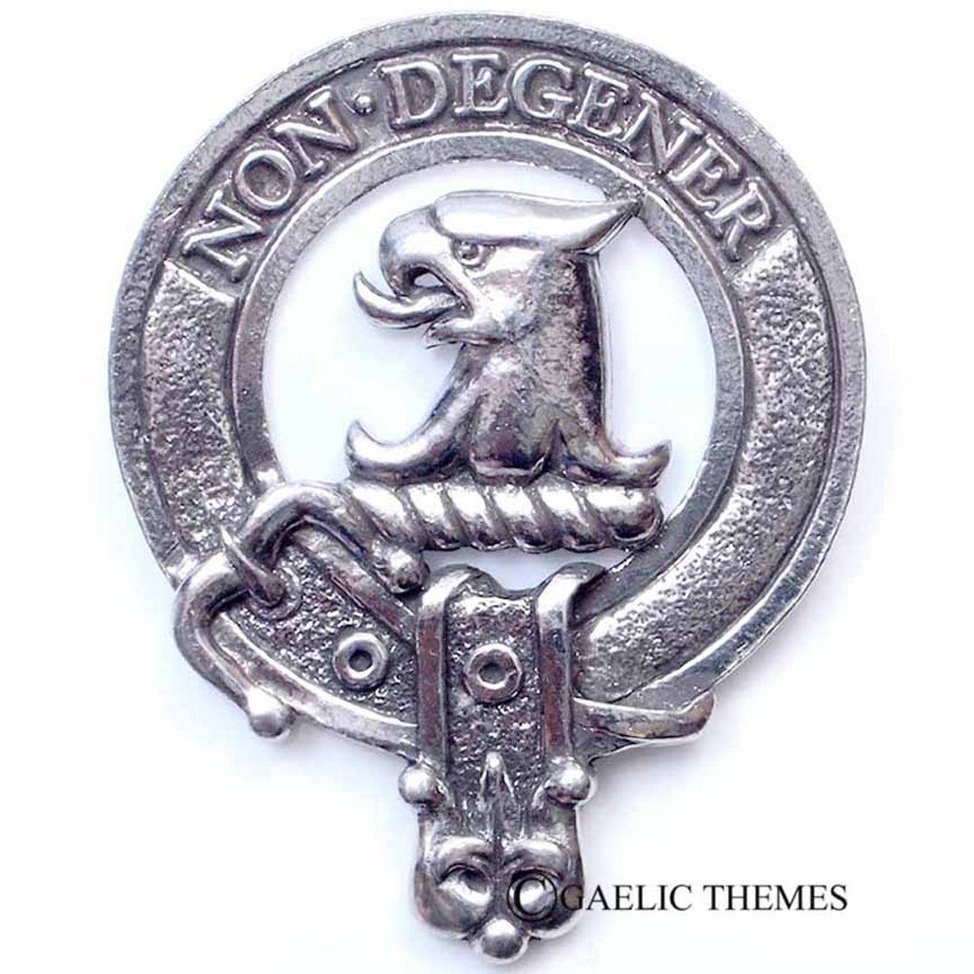Clan Crest Cap Badge - Wedderburn