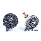 Clan Crest Cufflinks - Weir Back