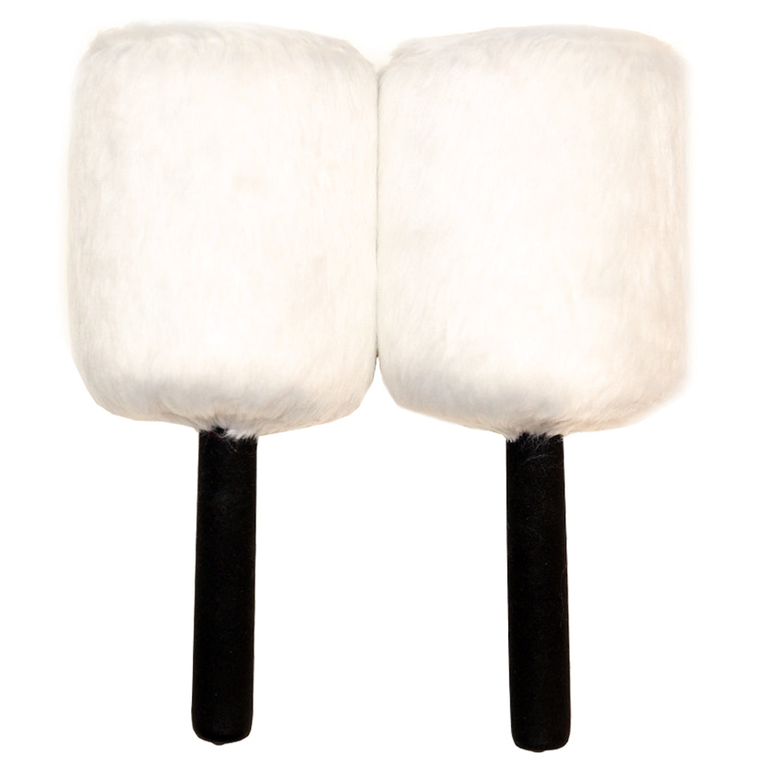 White Large Beat Street Bass Sticks