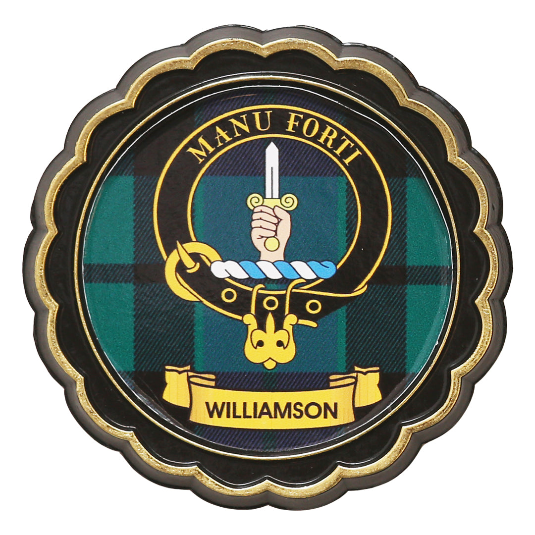Clan Crest Fridge Magnet - Williamson