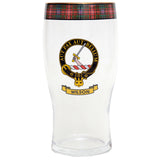 Clan Crest Beer Glass - Wilson
