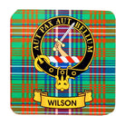 Clan Crest Drink Coaster - Wilson