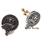 Clan Crest Cufflinks - Wood Back