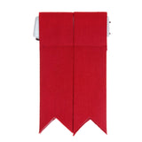 Wool Flashes Adjustable - Red