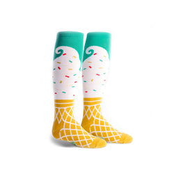 Youth Practice Knee High Socks (Ice Cream)