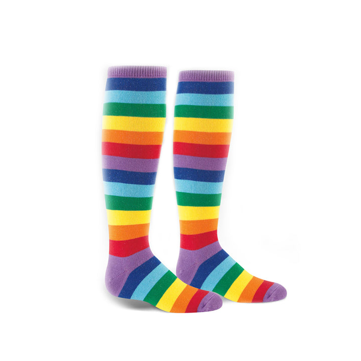 Youth Practice Knee High Socks (Rainbow)