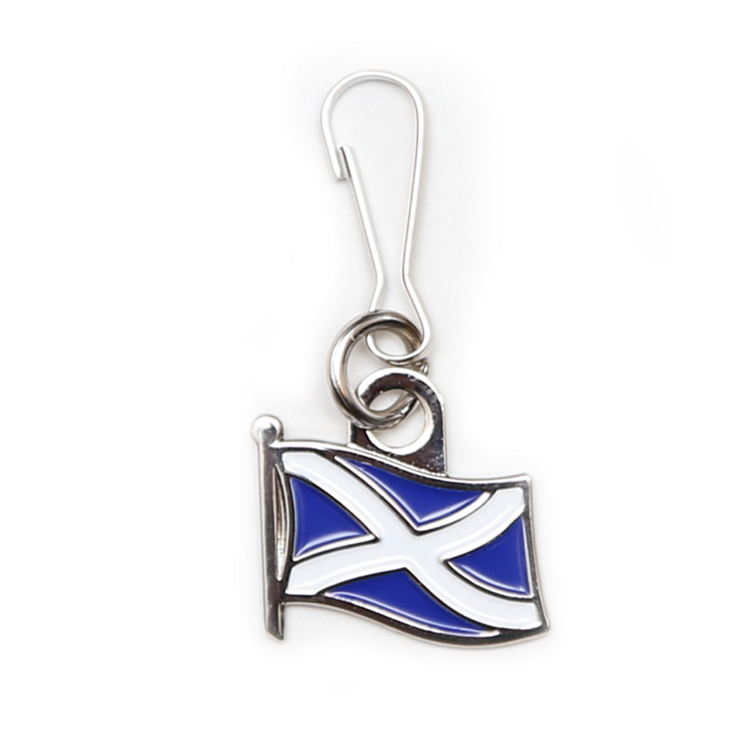 Zipper Pull - Saltire Flag